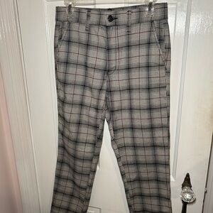 Plaid Dress Pants